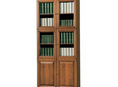 Klassische Schränke Schrank Schrankwand Vitrine Vitrinenschrank Glasschrank SE-1