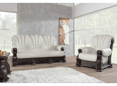 Klassik Sofagarnitur 3+1 Sitzer Klassischer Sofas Couchen Polster