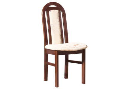 Design Set 2x Sessel Holz Stoff Polster Stühle Esszimmer Textil Gastro Stuhl