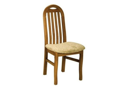 Design Stuhl Set 1x Sessel Holz Textil Stühle Gastro Stoff Esszimmer Neu