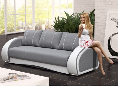 Couch Schlafsofa Sofa Couchen Polster Multifunktion Sofas 3 Sitzer Textil Stoff
