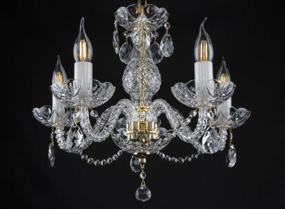 Kron Leuchter Lampe Lampen Kristall Leuchten Leuchte Decken Bohemia  Beleuchtung