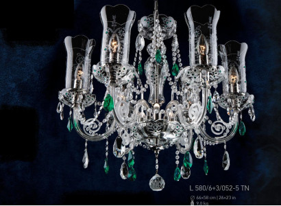 Kristall Leuchte Decken Luster Decken Kronleuchter Lampe Leuchte Bohemia Lampen