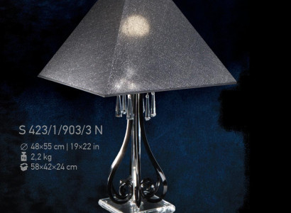 Leuchte Kristall Lampe Tischlampe Weiß Bohemia Steh Nachttisch Neu Schreibtisch