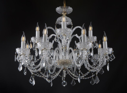 Kristall Kronleuchter Lüster Deckenleuchte Hängeleuchte Elite Bohemia Lampen Neu