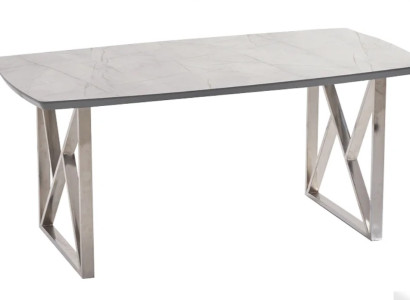 Luxus Tische Esszimmer Tisch Metall Esszimmertisch Moderner Möbel Edelstahl