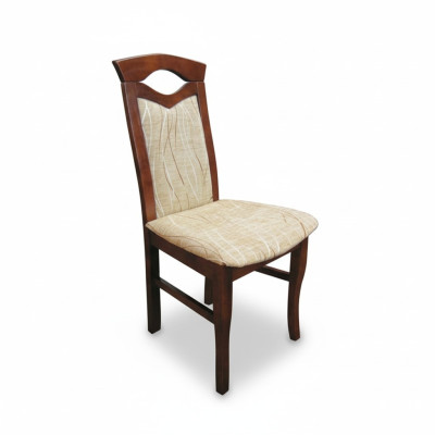 Set 2x Sessel Stuhl Design Holz Textil Polster Stühle Gastro Esszimmer Stoff