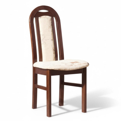 Set 4x Sessel Stuhl Designer Holz Textil Polster Stühle Gastro Esszimmer Stoff