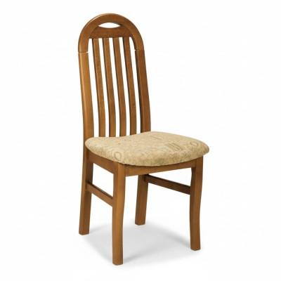 Design Stuhl Set 1x Sessel Holz Textil Stühle Gastro Stoff Esszimmer Neu