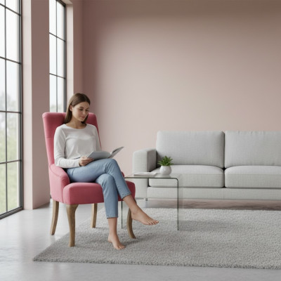 Rote Chesterfield Stühle Exklusive Stuhl Garnitur Esszimmer Set Gruppe x4 Sessel