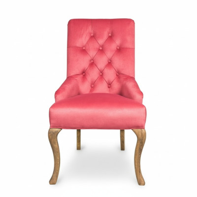Rote Chesterfield Stühle Exklusive Stuhl Garnitur Esszimmer Set Gruppe x4 Sessel