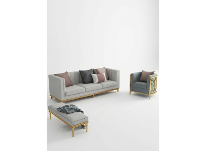 Chesterfield Samt sofa Couch Polster Garnitur 3+1+1 Designer Couchen Sofas Neu