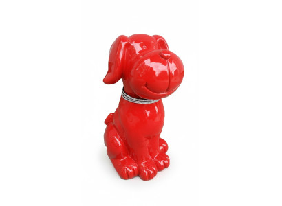 Abstrakte Deko Hund Figur Statue Skulptur 45 cm Figuren Statuen Skulpturen A573