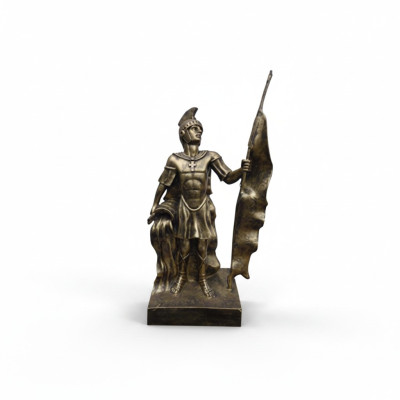 Sparta Figur Statue Alte Antike Stil Statuen Kämpfer Rüstung Spartan Neu Figuren