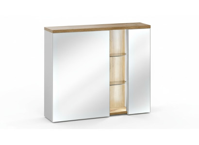 Spiegelschrank Wandschrank Badezimmerschrank mit Spiegel 80 cm LED