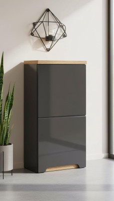 Badezimmerregal Hänge-Hochschrank 35 x 20 x 70 cm Hänge-Badschrank