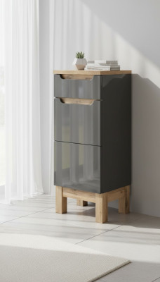 Badezimmer Hochschrank Regal Badschrank Badmöbel Dekorative Regale Bad