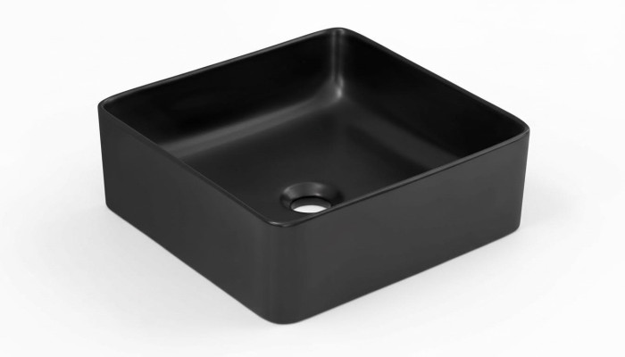 Waschtisch Schwarzer Aufsatz Tisch Platte Waschbecken Becken Aufsetzen Keramik
