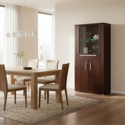 Vitrine Schrank Kommode Glas Regal Vitrinen Regale Holz Schränke Bar