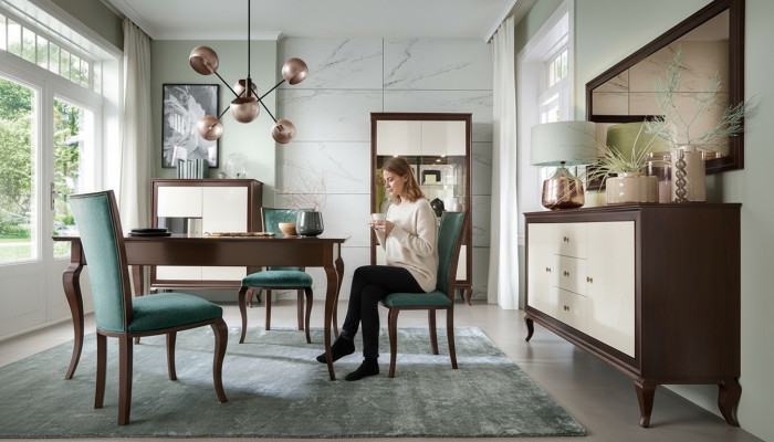 Esstisch Antik Stil Ess Tisch Tische Wohnzimmer Holz Esszimmer Holz