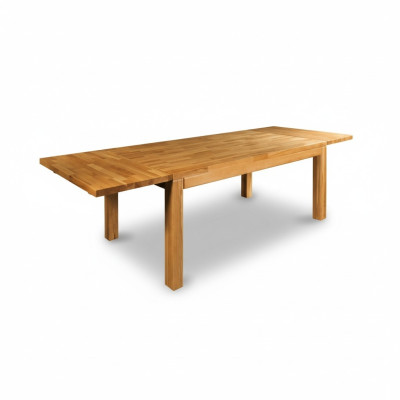 Echtes Holz Massiv Tisch 180x90cm Esszimmer Tische Eiche massivholztisch Möbel