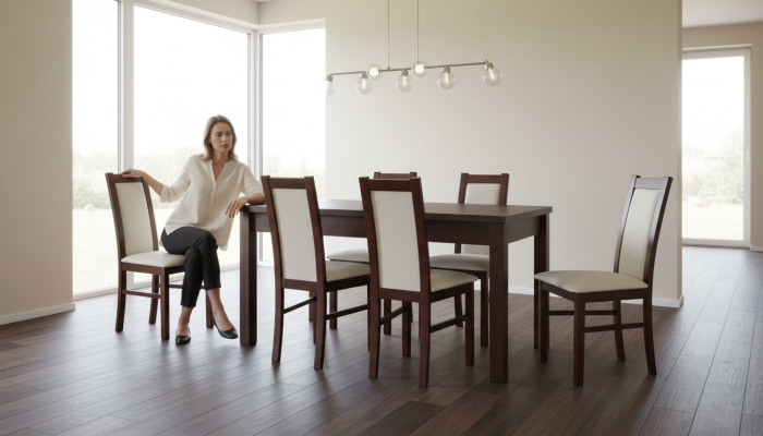 Luxus Esstisch 6 Stühle Esszimmer Set Essgruppe Klassischer Tisch 7tlg Set Stuhl