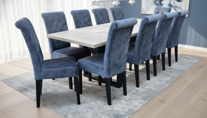 Esstisch Esszimmer Set Essgruppe Klassischer Tisch 7tlg Set Stuhl neu 6x Stühle
