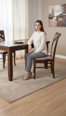 Echtholz Möbel Stuhl Set Esszimmer Design Stühle Landhaus Lehnstuhl Holzstuhl