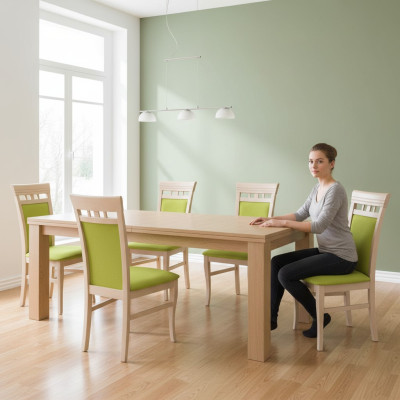 Garnitur Sessel Neu 4x Stühle Stuhl Polster Design Lounge Küchen Sitz Esszimmer