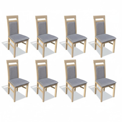 Garnitur Sessel Luxus Neu 8x Stühle Stuhl Polster Design Lounge Ess Sitz Gruppe