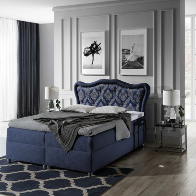 Klassisches Bett Boxspring Betten Barock Schlafzimmer Möbel Luxus Einrichtung