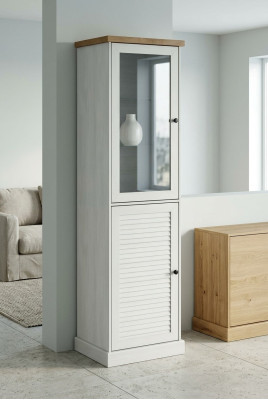 Möbel vitrinen Schränke Kommode Regal Holz Vitrine Schrank Anrichte Glasschrank