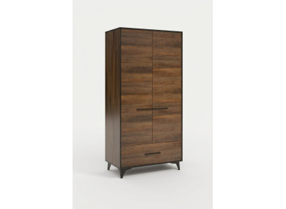 Kleiderschrank Schränke Schrank Schrankwand 2 Türen Holz Möbel Schlafzimmer Neu