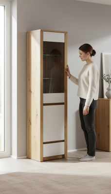 Glasschrank Neu Model Schrank Schränke Vitrine Vitrinenschrank Vitrinen Schrank