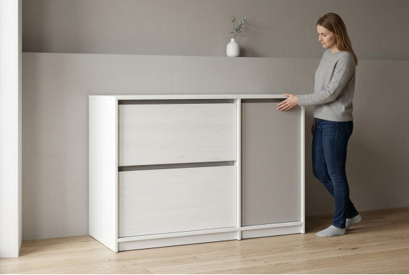 Kommode Vitrine Kommoden Holz Einrichtung Kommodenschrank Kinderzimmer Schrank