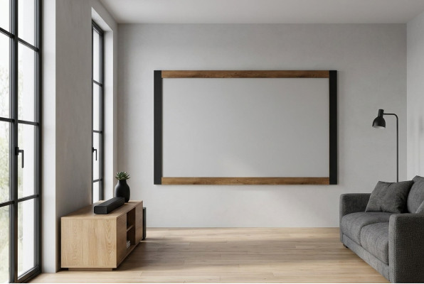 Klassischer Designer Echten Holz Rahmen XXL Spiegel 123x4 Spiegel-Model Montana