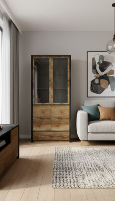 Vitrinen Anrichten Glas Schränke Klassische Vitrine Schrank Vitrinenschrank Neu