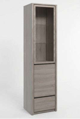 Wohnzimmer Möbel Moderne Holz Glas Vitrine Glasschrank Schrank Vitrinen Neu