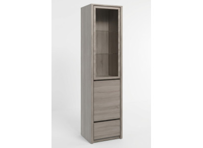 Wohnzimmer Möbel Moderne Holz Glas Vitrine Glasschrank Schrank Vitrinen Neu