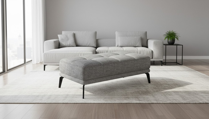 Hocker Sofa Pouf Polster Beistellhocker Ottomane Fußhocker Möbelhocker Ottoman