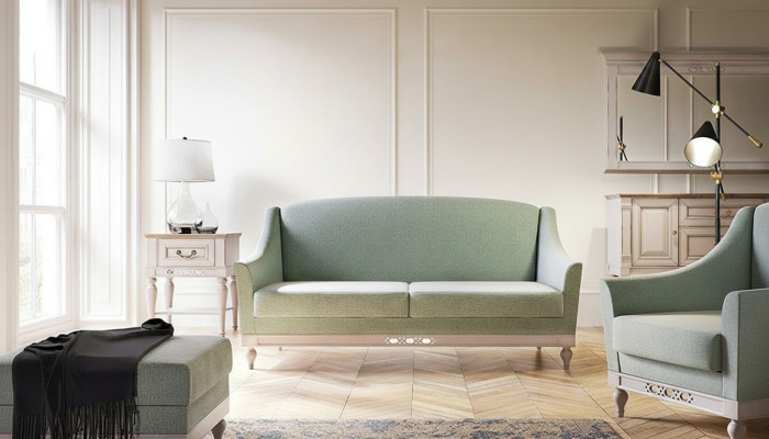 Sofa Polster Couch 3 Sitzer Schlafsofa Dreisitzer Bettfunktion Schlafsofa Neu