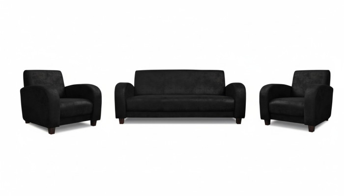 Sofagarnitur Moderne 321 Sitzer Ledersofa Couch Wohnlandschaft Garnitur
