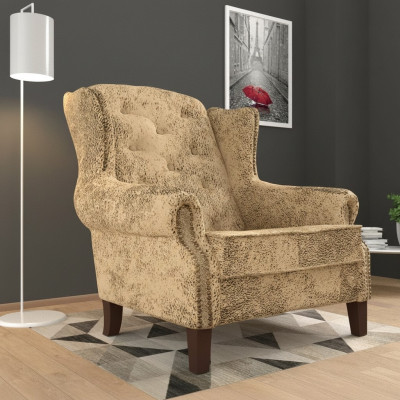 Ohrensessel Lounge Fernseh Club Polster Sitzer Sessel Design Couch Sofa
