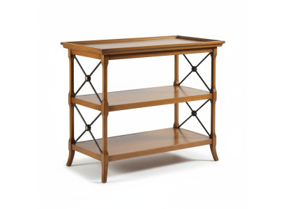 Ständer Ablage Beistelltisch Italienische Möbel Regal Holz Schränke Regale Neu