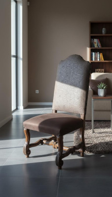 Stühle Luxus Design Polsterstuhl Lehnstuhl Büromöbel Neu Esszimmer Holz Möbel