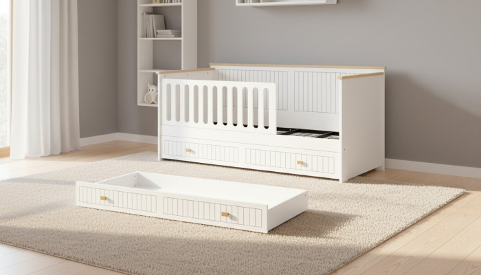 Modernes Möbel Design Kinderbetten Betten Bett weiß Kinderzimmer
