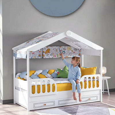 Kinder Betten Holz Schlafzimmer Wohnung Möbel Bett Kinder Jugendzimmer