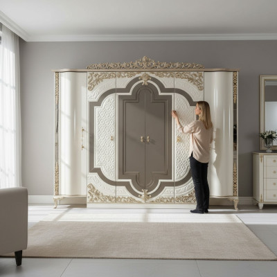 Kleiderschrank Design Luxus Schrank Modern Schränke Schlafzimmer Möbel