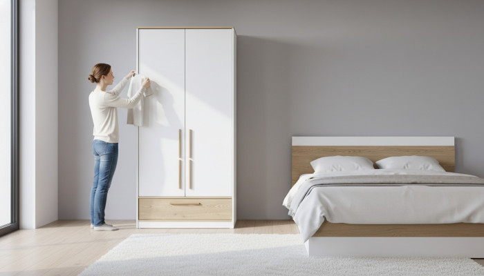 Weißer Kinderzimmer Schrank Designer Jugendzimmer Luxus Kleiderschrank