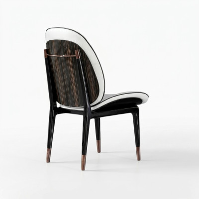Esszimmerstühle Wohnzimmer Braun stilvolle Stuhl mit Holzbeinen Modern